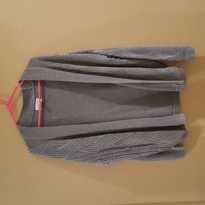 Universal Threads Knit Cardigan Sweater Grey Long Sleeve Small